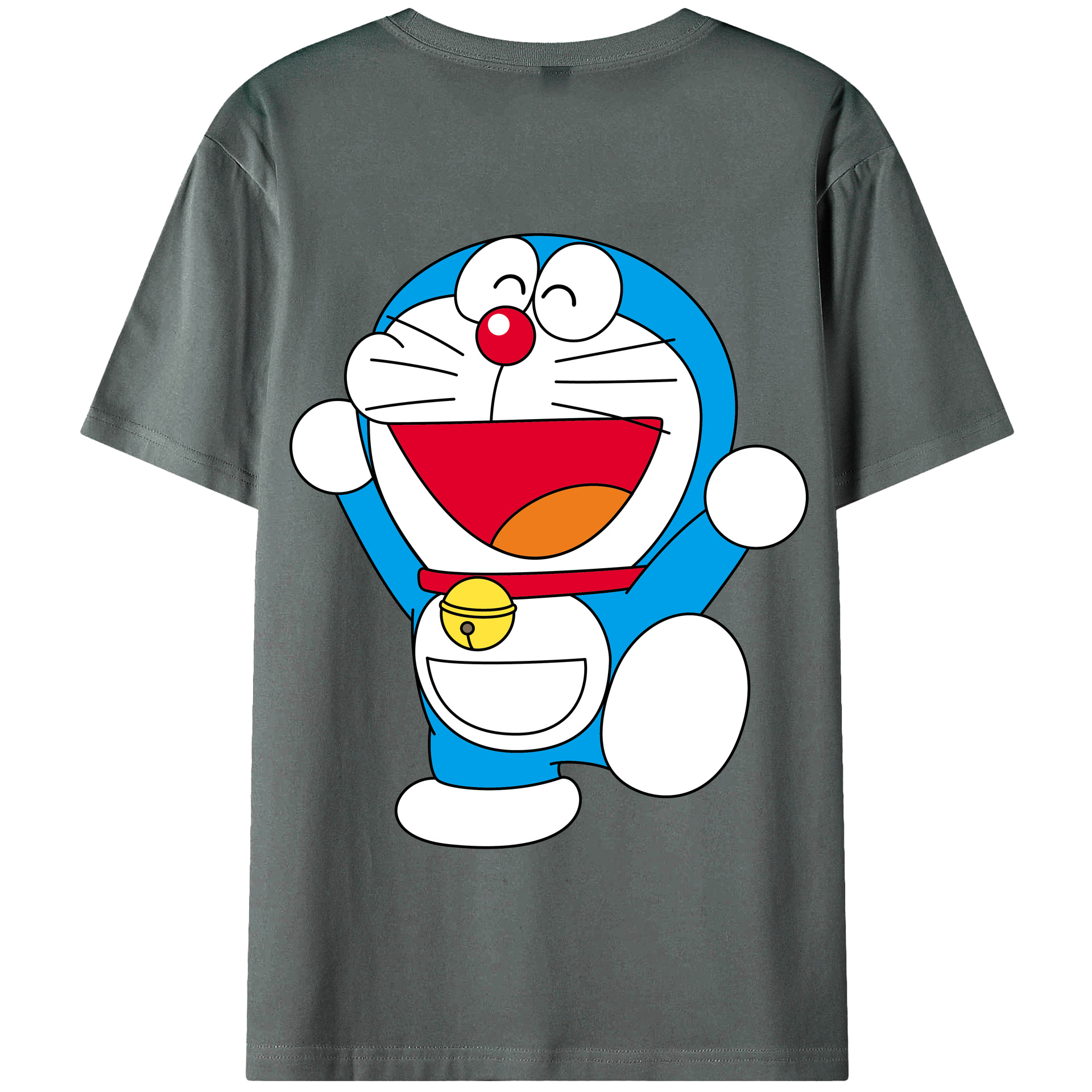 （画像用） ドラえもん Doraemon 綿100％半袖Tシャツ（背面プリント）